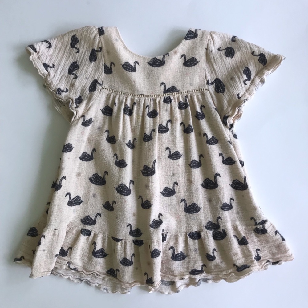 Zara Baby Girl Swan Dress